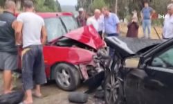 Kaygan yolda can pazarı! 1 ölü, 4 yaralı