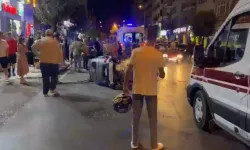 Motosiklet ile otomobil çarpıştı, 3 kişi yaralandı