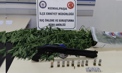 Kemalpaşa'da cezaevi firarisi bahçe evinde yakalandı