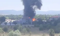 Kütahya Hava Er Eğitim Tugay Komutanlığı'nda yangın