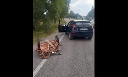 Motosikletli sürücü hayatını kaybetti