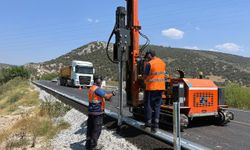 Muğla'da yollar daha güvenli hale geliyor