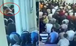Namaz kılan polislerin kafasına 50 kiloluk mermer düştü
