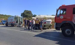 Otomobil duvara çarpıp, devrildi: Kadın hayatını kaybetti, eşi yaralandı