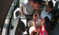 Yolcu indiren halk otobüsü şoförünü "Neden baktın?" diyerek tehdit etti