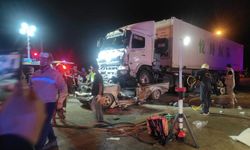 Tayland'da konteyner yüklü TIR araçlara çarptı: Ölü ve yaralılar var...
