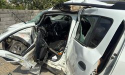 Trafik kazasında ağır yaralanan sürücü hayatını kaybetti