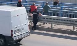Trafik kilitlendi! İntihar girişimi E-5’i felç etti!
