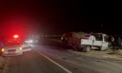 Traktör ve süt kamyoneti çarpıştı; 1 ölü, 3 yaralı