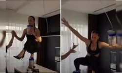 Viral akım faciası: Topuklu ayakkabıyla video çekerken omurgasını kırdı
