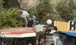 Yamaç paraşütü faciası: Ağaca takılan paraşüt restoran çatısına düştü!