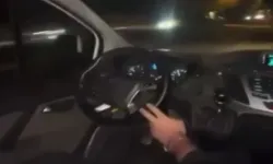 Yan koltuktan araç kullandı, ehliyetine el konuldu
