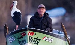 Yaren leylek bu yıl erken göç etti! Adem amca yalnız kaldı