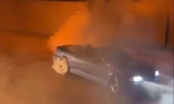 Yolu kapattı, drift yaptı! Polisin takibi dakikalar sürdü!