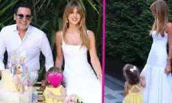 Nazlı ve Hacı Sabancı'nın kızı Arzu Alara iki yaşında! Yüzünü gizleyerek paylaştılar