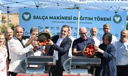 Balıkesir'de çiftçiye destek: 200 salça makinesi dağıtıldı