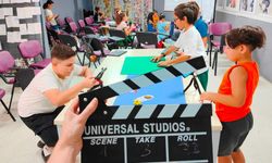 Bornovalı çocuklar sinema atölyesinde buluştu