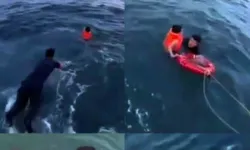 Denizde nefes kesen kurtarma operasyonu: Küçük çocuk 1.200 metre açıkta kurtarıldı