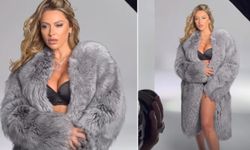 Hadise'den cesur tarz! Dergi kapağına iç çamaşırlı poz verdi