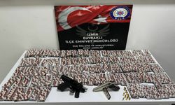Bayraklı’da silah sesleri paniğe yol açtı: Çatı katında suçüstü yakalandılar