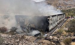 Kayseri OSB'de mobilya fabrikasında yangın
