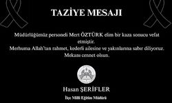 MEB personeli Mert Öztürk hayatını kaybetti
