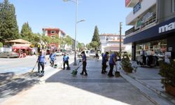 Muğla'nın kamusal alanlarında temizlik seferberliği başladı