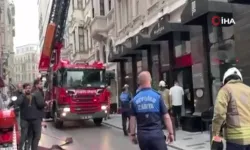 Otelde sauna bölümünde yangın paniği
