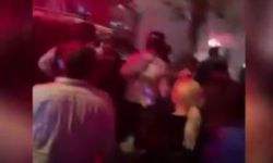 Oto tamirhanesinde patlama: Yangın anı kameraya yansıdı