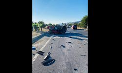 Otomobille çarpışan traktörün sürücüsü hayatını kaybetti