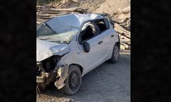 Takla atan otomobildeki kişi hayatını kaybetti