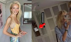 Burcu Esmersoy yanlışlıkla eşinin çıplak fotoğrafını paylaştı