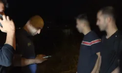 Balık tutmak için indiler, falezlerde mahsur kaldılar