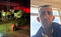 Direksiyon hakimiyetini kaybeden sürücü bariyerlere çarptı: 1 ölü