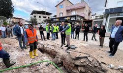 Gaziemir Sarnıç'ta altyapı seferberliği: Dev içme suyu yatırımı hızla ilerliyor
