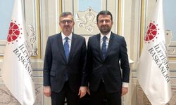 İletişim Başkanı Duran, Genel Müdür Çay’ı kabul etti