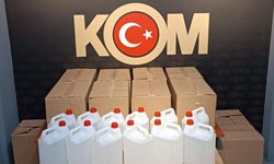 Kaçakçılığa büyük darbe: Yüzlerce litre etil alkol ele geçirildi