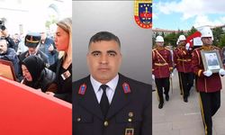 Kazada şehit olan jandarma personeli son yolculuğuna uğurlandı