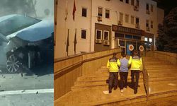 Bebekli otomobili sıkıştırıp kazaya sebep olan maganda tutuklandı