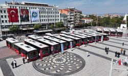 Manisa'da araç filosu genişliyor: 15 yeni otobüs eklendi