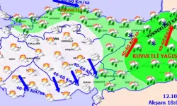 Meteoroloji uyardı: 7 il için kuvvetli yağış geliyor!