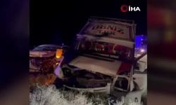 Minibüs ile otomobil çarpıştı, 10’u tarım işçisi 12 kişi yaralandı