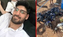 Savrularak kaldırıma çarpan 23 yaşındaki motosiklet sürücüsü hayatını kaybetti