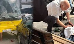 Motosiklet sürücüsüyle tartışan İETT şoförü kaldırıma çıkarak yayaları ezdi
