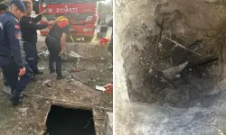Nar toplamaya çıkan kız çocuğu 10 metrelik kuyuya düştü