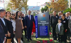 Narlıdere, şehidini unutmadı: Teğmen Ali Emre Fırıncıoğulları'nın adı parkta yaşayacak