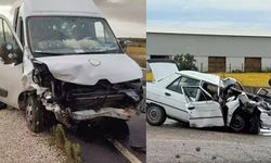 Öğrenci servisi ile otomobilin çarpıştığı kazada 2 kişi öldü, 7 kişi yaralandı
