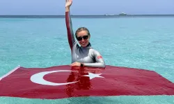 Şahika Ercümen 68 metrelik dalışıyla Türkiye şampiyonu oldu