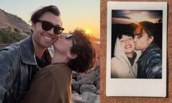 Birce Akalay sevgilisi Hakan Kurtaş'ı öpmelere doyamadı!