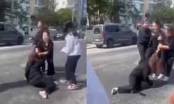 Şiddet an be an kaydedildi! Öğrenciler arasında korkunç kavga